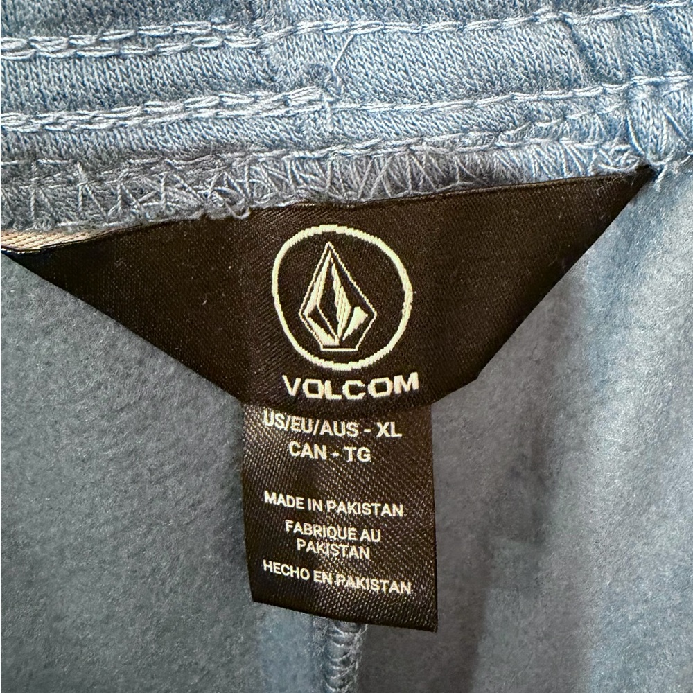 Volcom Women's Blue Drawstring Shorts - Picture 5 of 6